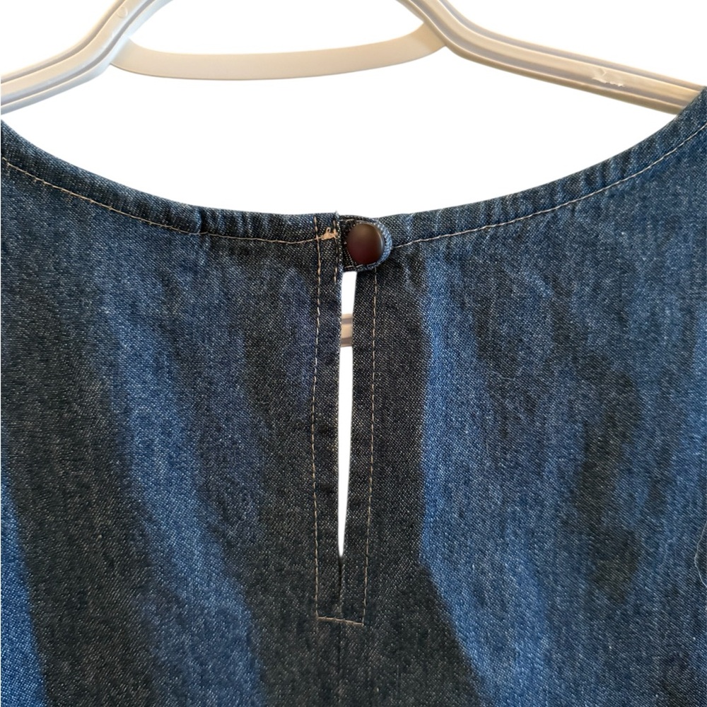 Vintage Cotton Ginny Denim Dress - Picture 4 of 6